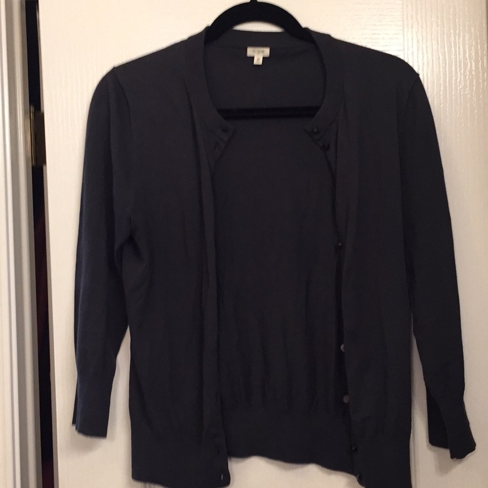 Dark grey cardigan